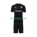 Camisolas de futebol Athletic Bilbao Guarda Redes Criança Equipamento Principal 2025/26 Manga Curta
